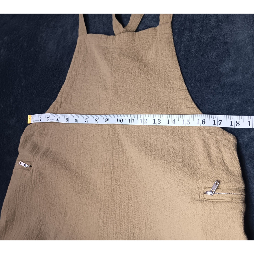 Mikoh Mekia Romper Women's Size 1 XS Brown Cotton Designer Beach - Picture 8 of 9